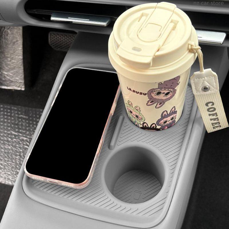 Cup Holder Cover Silicone Pad For Leapmotor B03X A10 2026 Protection Interior Accessories