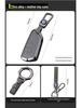 Volkswagen H-Model Elephant Gray Car Key Case