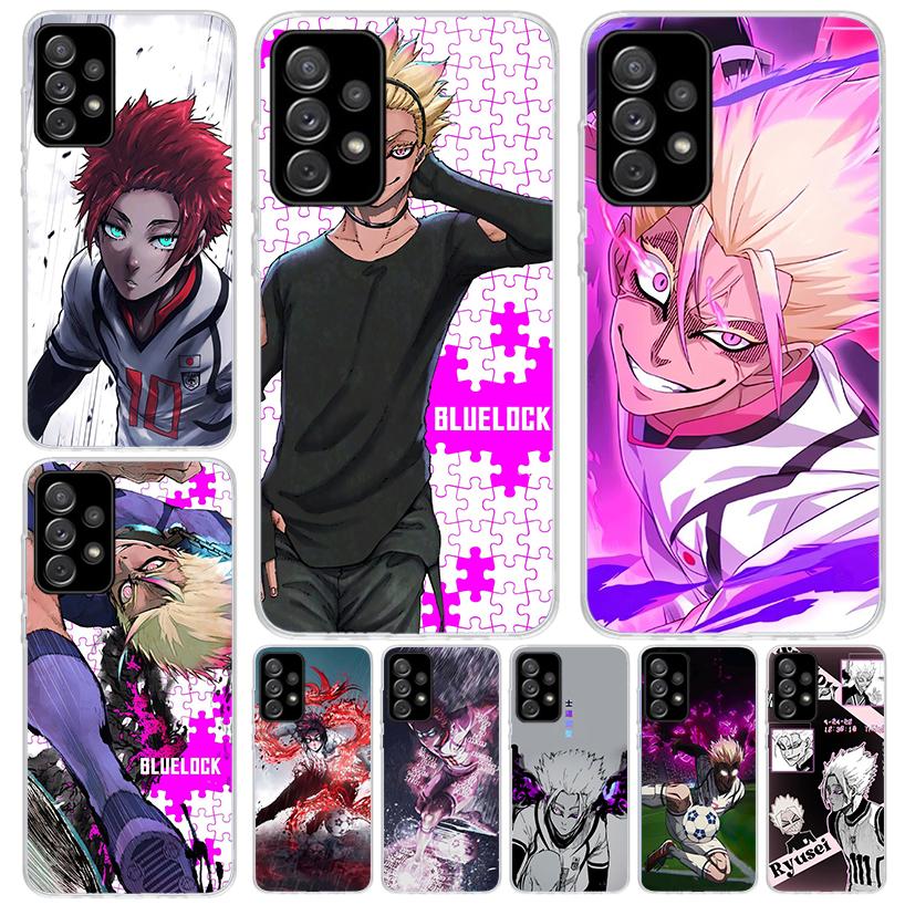 Blue Lock Shidou Ryusei For Samsung Galaxy A52S A42 A32 A22 A12 A02S A51 A50S Phone Case A41 A31 A21S A30S A20S A20E A70 A71 A40