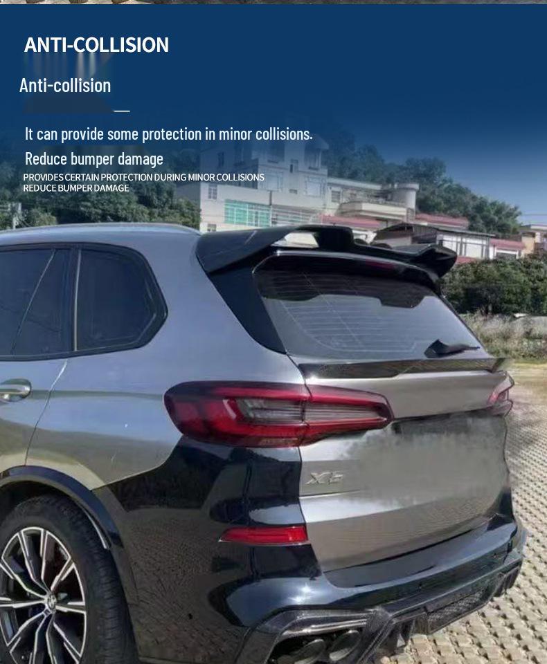 2021-2024 BMW X5 LD Carbon Fiber Rear Spoiler High-Performance Diffuser, Easy Install