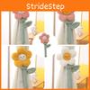 Attache-rideaux doux et moelleux avec un adorable design tournesol