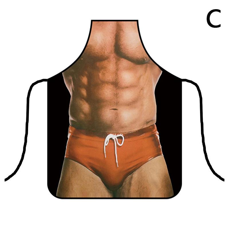 Хлопок Женский Фартук Смешной Новинка Женщины Сексуальный Кухонный Фартук Голые Мужчины Женщины Сексуально Грубый Нахальный Кулинария Барбекю Вечеринка Мужской Фартук Кухня C
