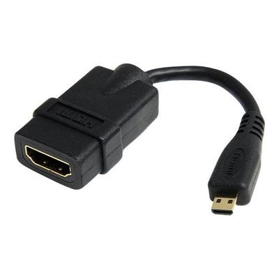 High Speed HDMI Adapter Cable - STARTECH.COM - HDMI To Micro HDMI Converter - Black
