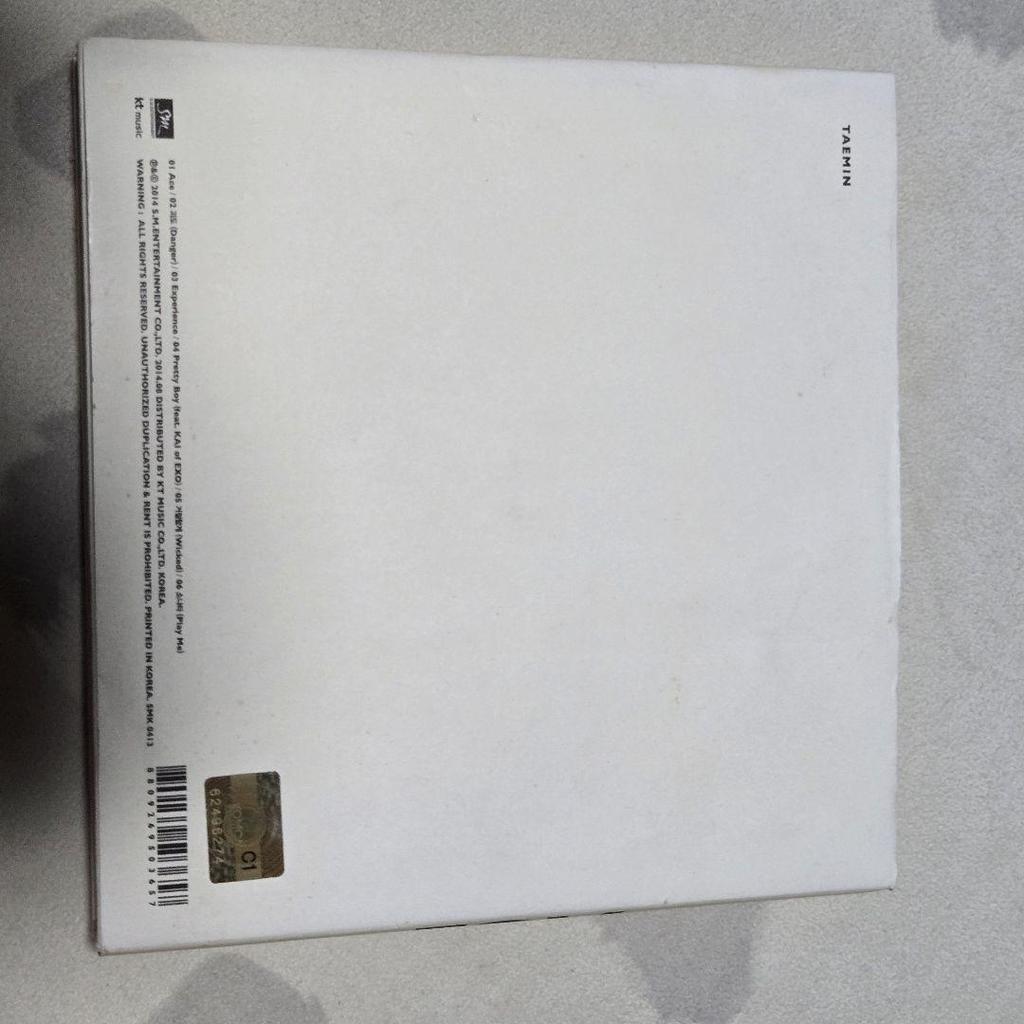 [USED] SHINee Taemin ace album