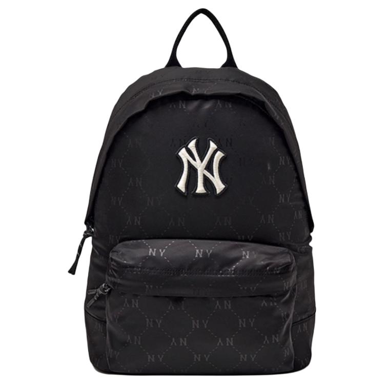 

MLB New York Yankees 25FW Diamond Old Flower Nylon Backpack Unisex Backpack Black 3ABKM025N-50BKS Black