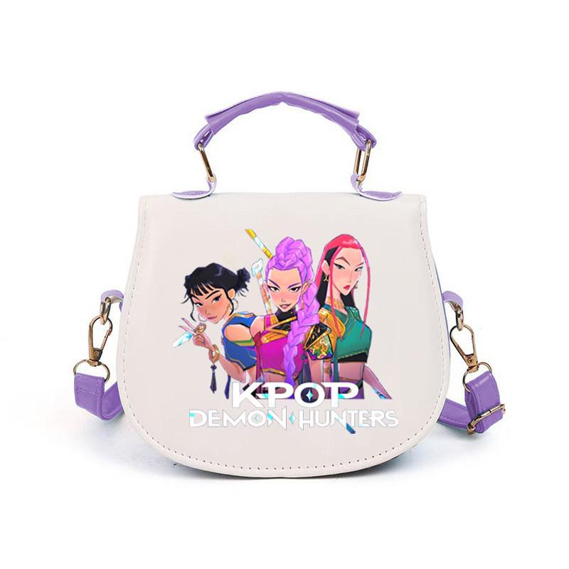 Mädchen Kpop Jäger Derpy Rumi Zoey Mira Bedruckte Schultaschen Kinder Freizeit Schultertaschen Crossbody Bags