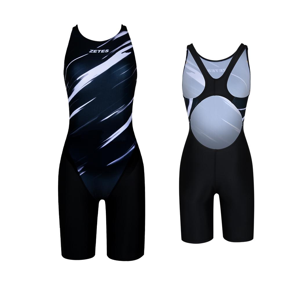 Jeteseu Women'S Aqua Dt 5-Part X-Back Indoor Swimsuit Bk Stroke L_9A3515