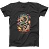 Year of The Snake 2025 - Festive Chinese New Year Lunar Tees Long Sleeve, T-Shirt, Sweatshirt, Hoodie for Men Women Kids Made In Canada Black