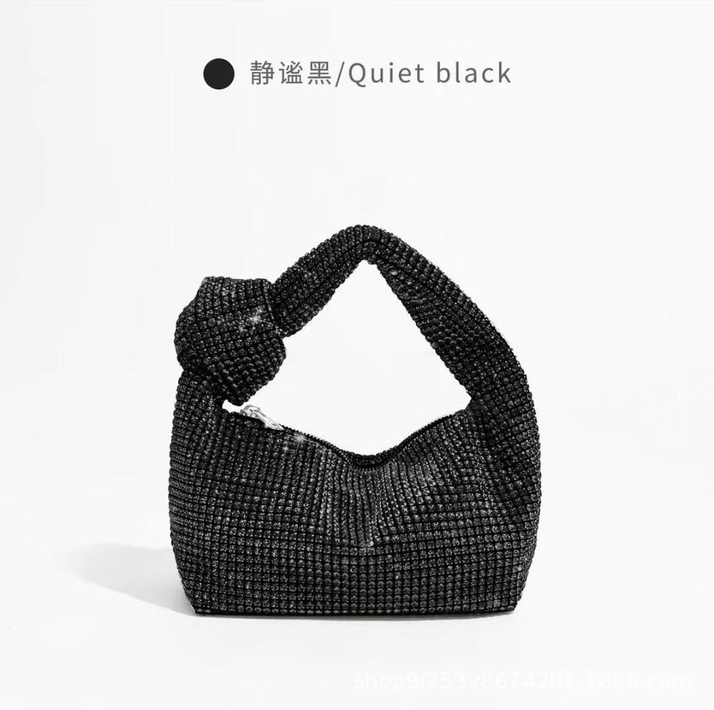 Super A Rhinestone Bag Full Diamond Bag Women's Personalized Niche 2026 New Bright Diamond Dinner Handbag High Sense