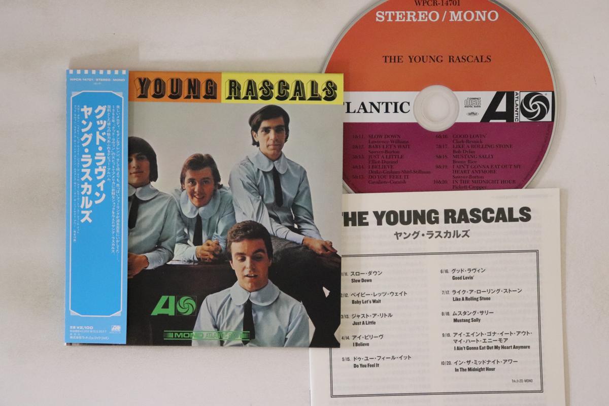 

CD YOUNG RASCALS - Young Rascals WPCR14701 ATLANTC 2012 Japan Obi Rock Used