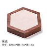 Walnut Jewelry Display Stand Combination Set Jewelry Display Ring Jewelry Look Pallet Necklace Display Model Stand