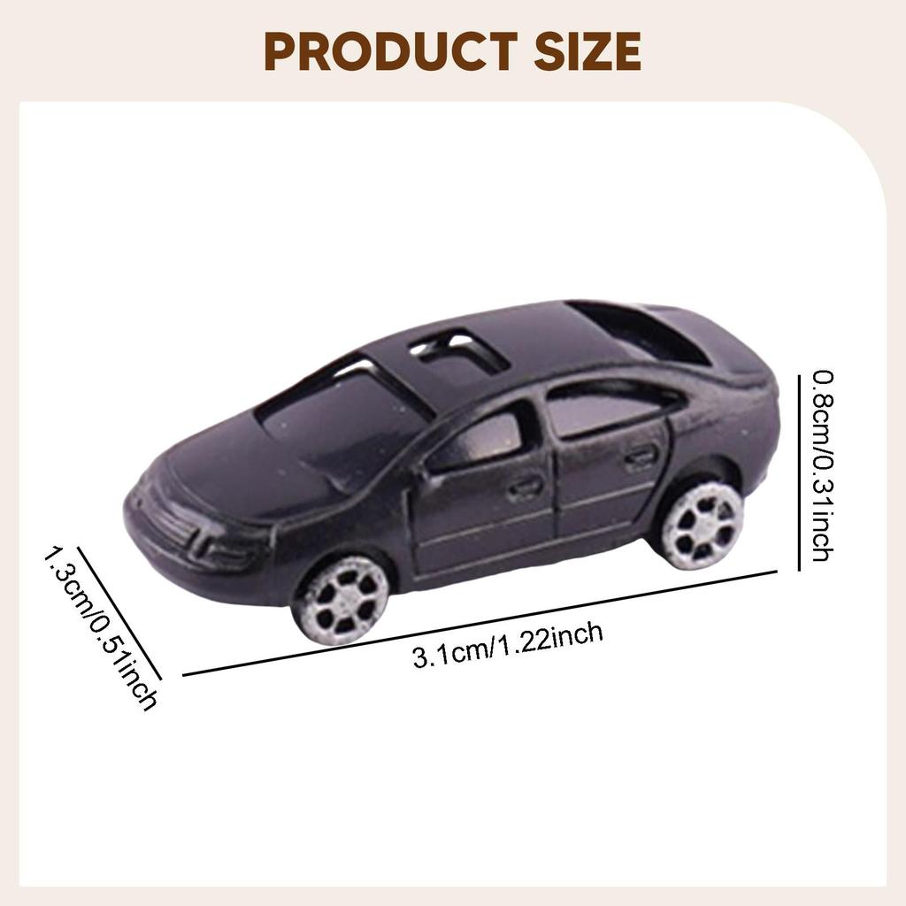 20 Miniatur bemalte Autos, Modellfahrzeuge, Diecast Sandtisch für