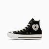 Converse ALL STAR PLTS HEARTPOINT HI Size cm Women's Sneakers, Black, 24.0