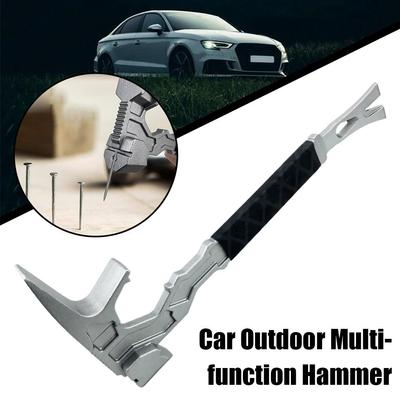 Multi-function Demolition Tool Hammer, Home Camping Remover, Staple Building Tools Tools, Fire Emergency Rescue, Q8c5