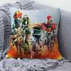 Game P-Plants Vs Z-Zombies Pillow Cushion Cover Pillowcase Living Room Sofa Home Decor Customized