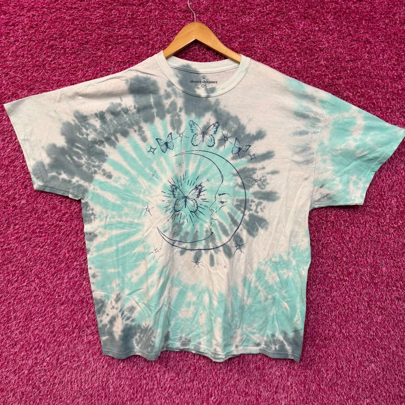 Butterfly Moon tiedye T-shirt M