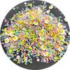 Valentine's Day Heart Polymer Clay Slices Soft Slime Clay Sprinkles for DIY Colorful Slime Decoration Crafts