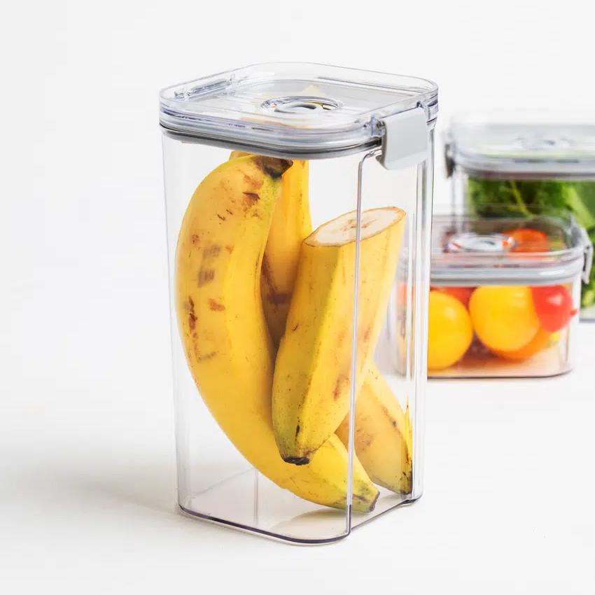 Vacuum Storage Container (390ml, 640ml, 1350ml) & Vacuum Container Compressor