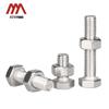 Aozhan 304 Stainless Steel Full Thread Hex Bolt & Nut Set (GB5783)