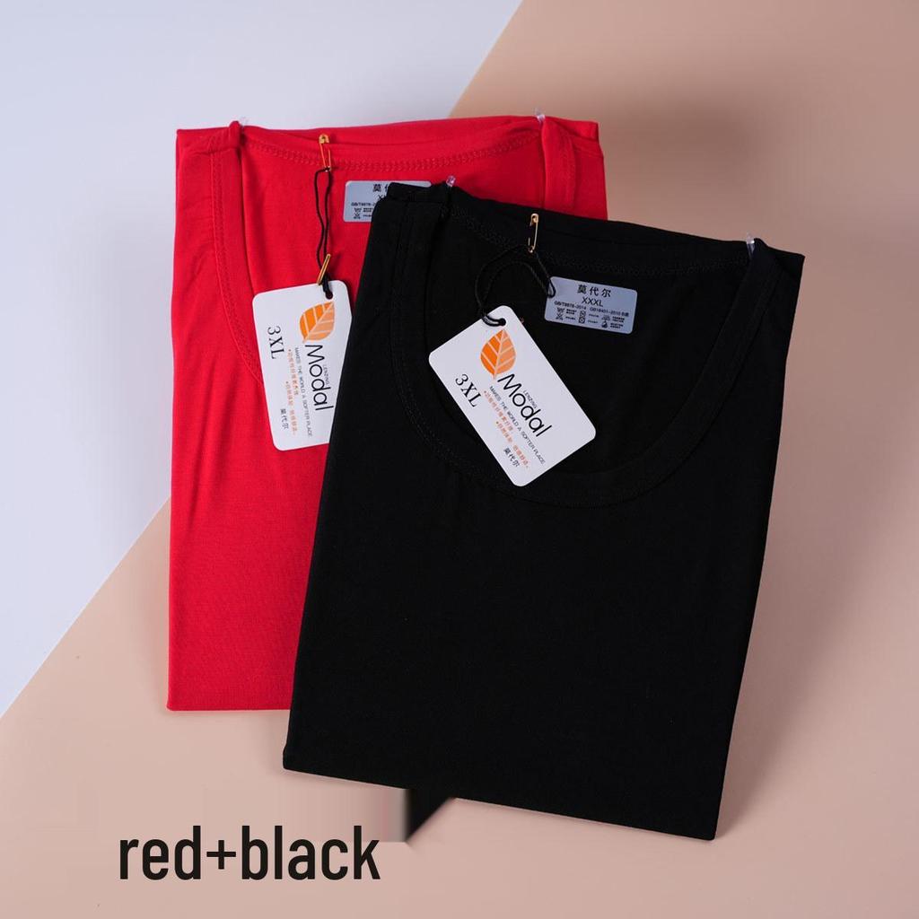 Men's Modal Cotton Long Sleeve Thermal Underwear Set - Lightweight Round Neck Base Layer for Autumn & Winter