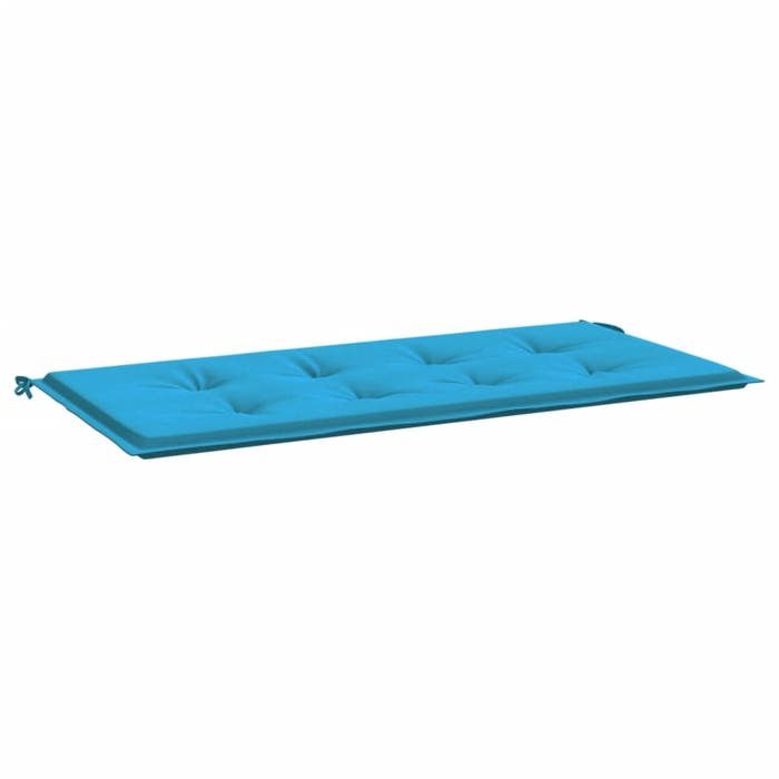 VidaXL Coussin de banc de jardin bleu 100x50x3 cm tissu oxford 43201