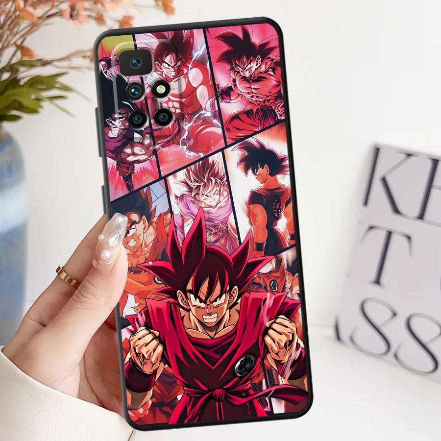 Anime DragonS BallS Case for Xiaomi Redmi 9 A5 12C A4 K40 K80 Pro A1 A2 Plus 10 14C 13C A3 Black Soft Phone Cover