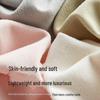 Women's Thermal Down Skincare Underwear Set - Autumn/Winter Round Neck Top & Bottom for Couples