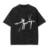 Washed T Shirt Dragon Ball Saiyan Z Fiction Hip Hop Vintage TShirts Oversize Streetwear Short Sleeve Graphic Tees Men Women