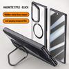 Custodia Protettiva Trasparente con Anello Magnetico per Schermo per Samsung Galaxy Z Fold 8 Fold8 Ultra Fold7 Copertura con Cerniera a Molla