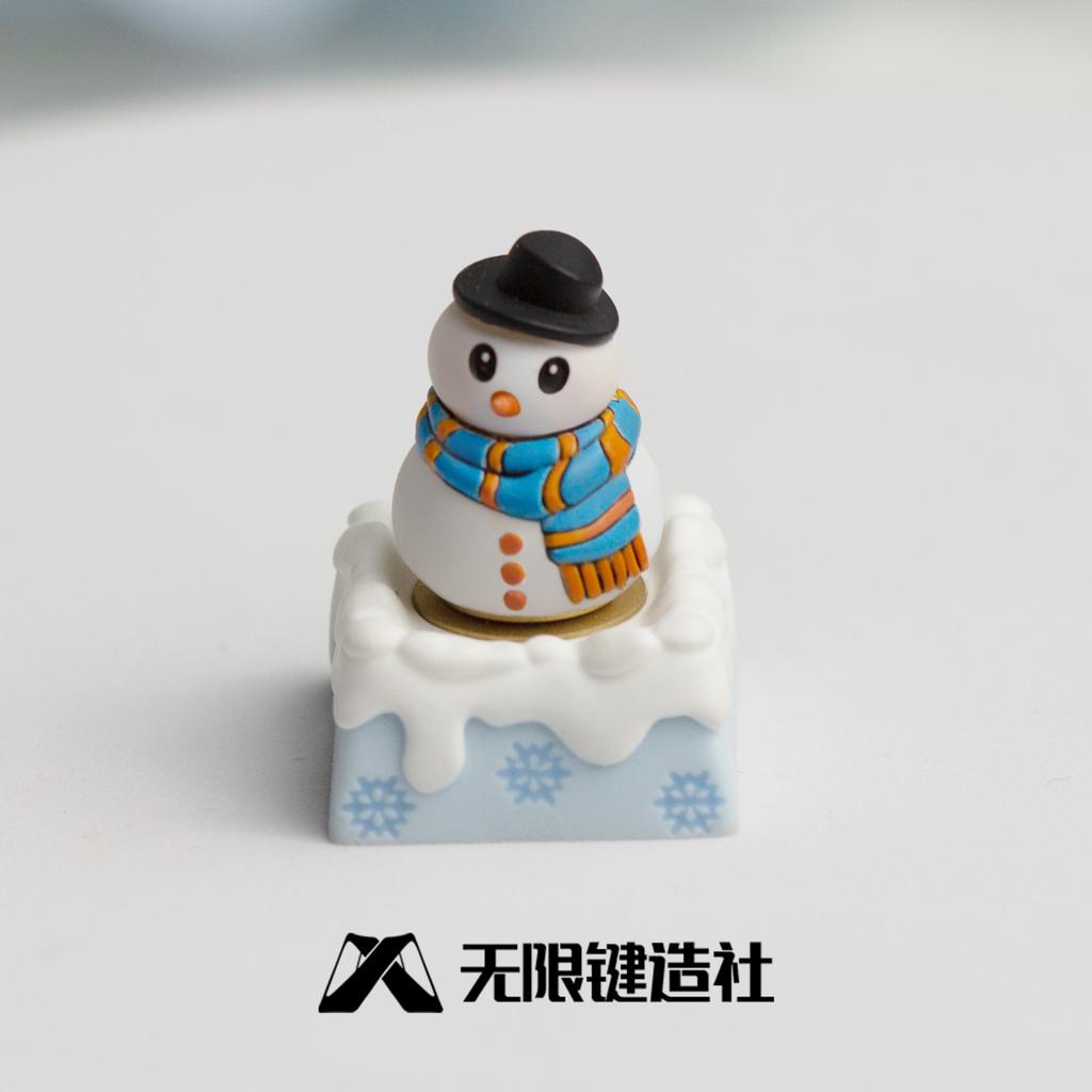 In-Stock Christmas Series Resin Keycap Creative Cute Custom Esc Keycap Mechanical Keyboard Decoration Surprise Gifts