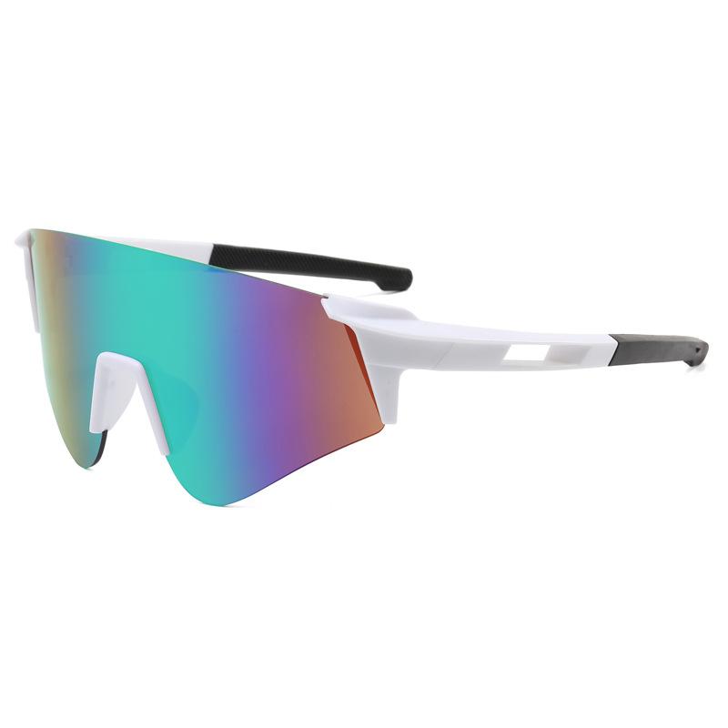 Colorful Cycling Glasses Men And Women Sunglasses Outdoor Sports Goggles Cycling Windproof Sand Large Frame