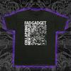 Fad Gadget Collapsing New People T-Shirt Industrial Synth Pop Post-Punk Music