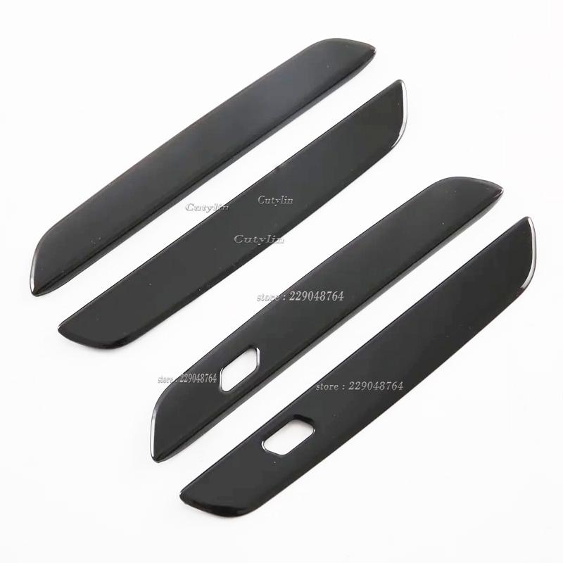For BMW X1 U11 2024 Piano Black Side Door Handle Bowl Cover Trim Door handle Sticker Moulding Accessories Car Styling