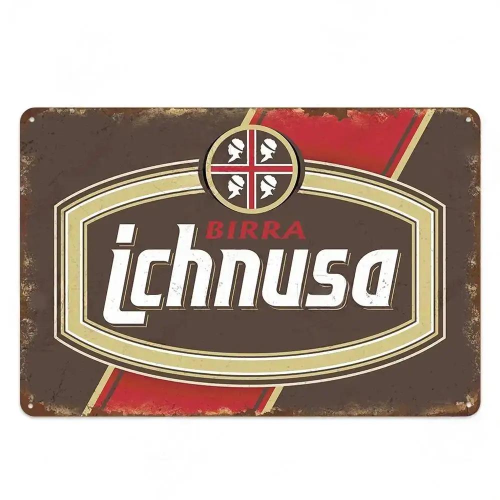 Metal Tin Poster Beer Metal Sign Decorative Plaque Retro Plate Wall Decor Bar Pub Club Man Cave Dad's Garage Workshop Poster