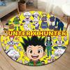 Hunter X Hunter Round Area Rug Carpet Rug For Living Room Bedroom Sofa Playroom Decor Nonslip Floor Mat