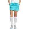 adidas Textured Skirt Solid Color Comfortable Front Split Hem Double-Sided Knitted Golf Casual Skirt Women Skirts Mint-Green HA5851