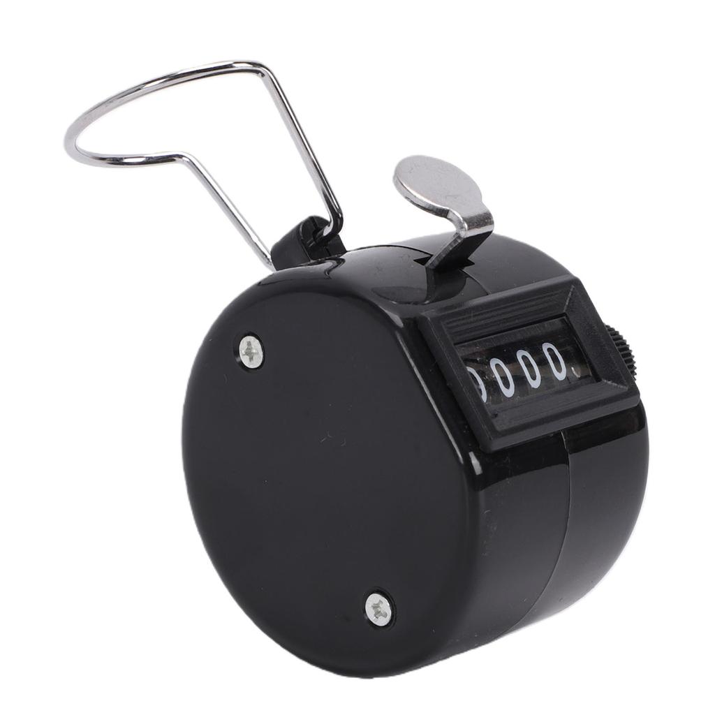 4 Digit Number Counter Compact Hand Mechanical Counter with Reset Knob for Counting Numbers Knitting