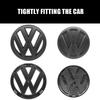 Pentru VOLKSWAGEN 2 buc Emblema Mașină Grilă Față Capac Portbagaj Spate Autocolant Insignă Decaluri Accesorii Pentru Volkswagen Polo 2011 2012 2013 V