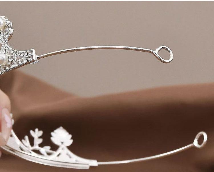 Kristallblatt-Krone Kopfschmuck für Kinder für Prinzessin, Weihnachten und Geburtstagsfeiern