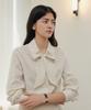 YUPPE Collar Tie Shirt_Beige