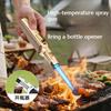 New Windproof Outdoor BBQ Baking Igniter with Bottle Opener Moxibustion Cigar Lighter Cigarette Accessories