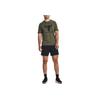 Under Armour Johnson Series Solid Button Training Sports Casual Shorts Men Shorts Black 1380103-001