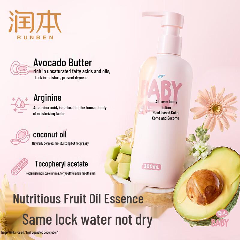 RUNBEN Baby & Kids Moisturizing Lotion