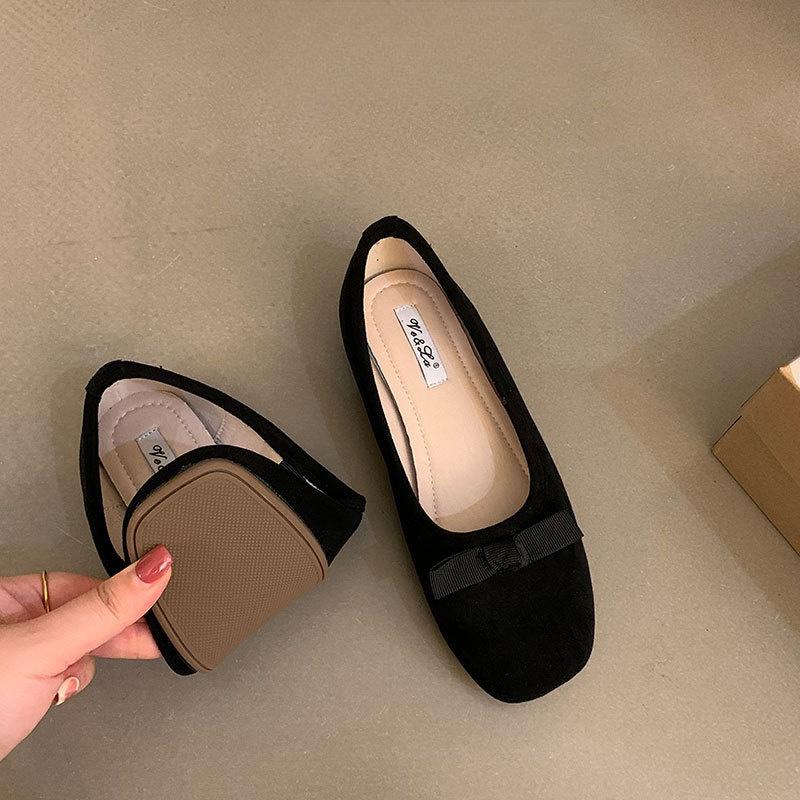 

Туфли Мэри Джейн на плоской подошве с квадратным носком, женские мягкие балетки, туфли Butterfy-knot, женские мокасины, повседневная обувь, элегантная обувь в стиле ретро 40