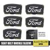 5pcs Car Seat Belt Anti Scratch Buckle Protector Cover Accessories For Ford Fiesta Ranger Mondeo Escape Ecosport Fusion Explorer