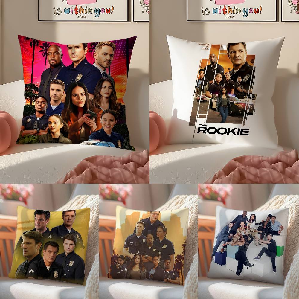 The R-Rookie L A Pillow Case Comfort Sofa Bed Silky Elegant Invisible Zipper Decorative Cushion Cover