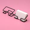 Modern Style Card Display Holder Metal Name Card Stand Business Card Holder  Countertop Display