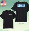 ACLU American Civil Liberties Union Männer#039;s Schwarz Größe S5XL Unisex T-Shirt