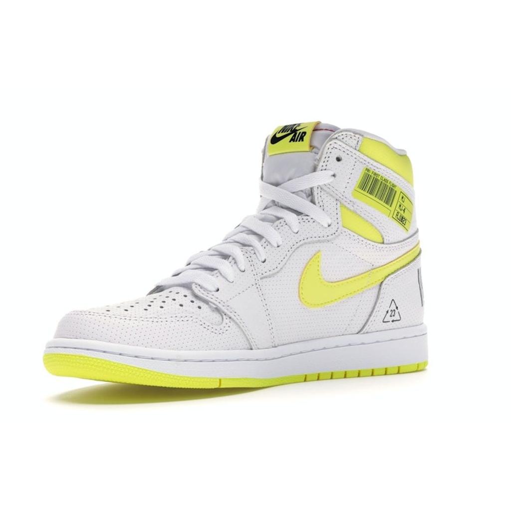 Air Jordan 1 Retro High OG First Class Flight Men Sneakers White Black-University-Red-Dynamic-Yellow 555088-170