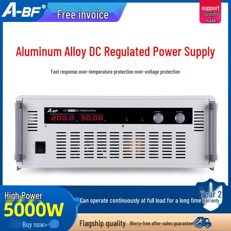A-BF High Power Adjustable DC Power Supply, 30V-500V, 15-500A Constant Current